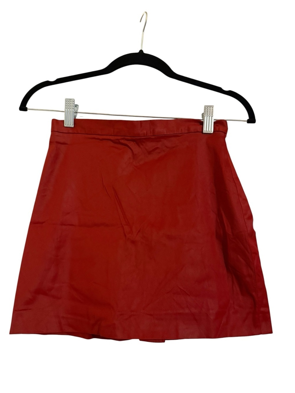 Patrick Cox Vintage Red Mini Skirt Size 8 / IT 40 Made in Italy